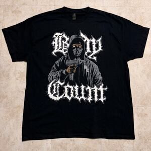 Body Count Masked Punk T-Shirt Ice T Hardcore